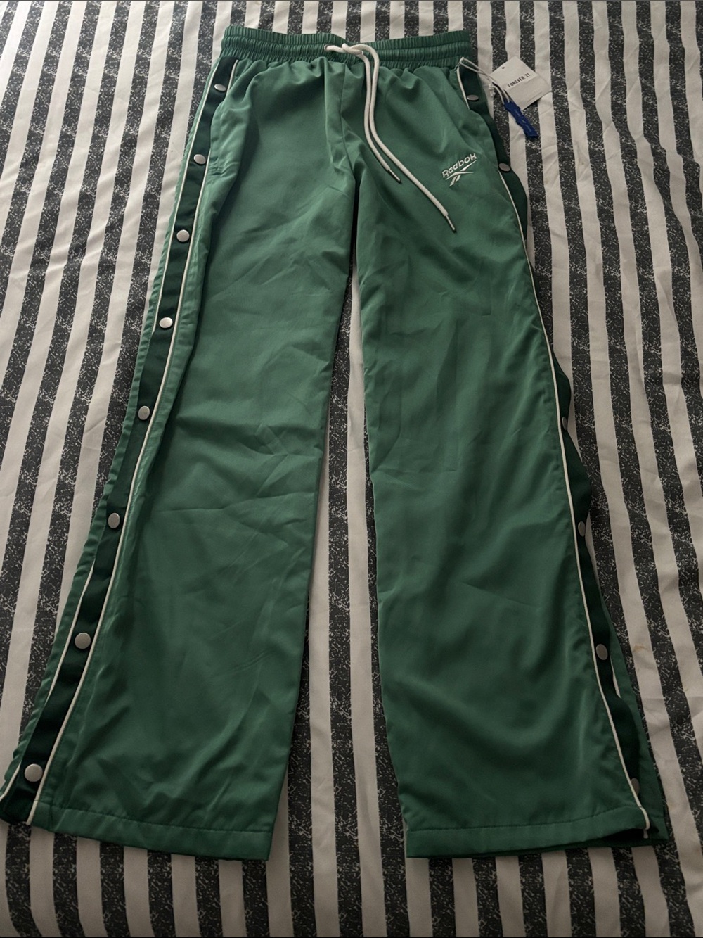 Reebok Teal Athletic Pants